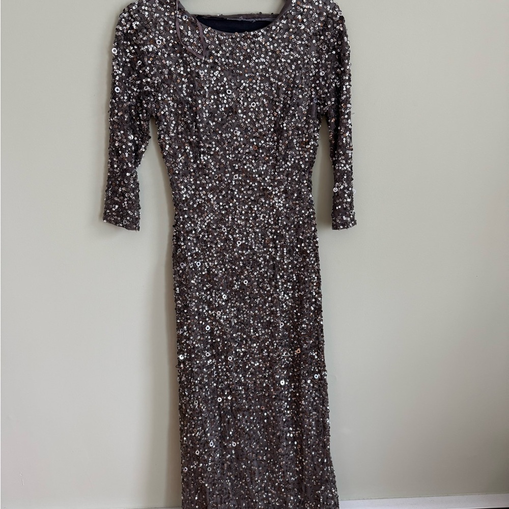Elegant Sequin Evening Dress